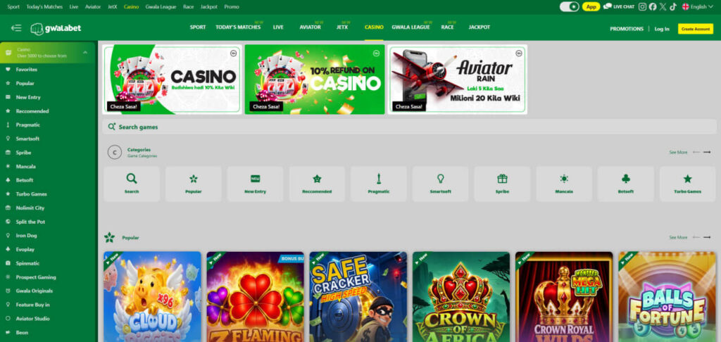 Gwalabet casino